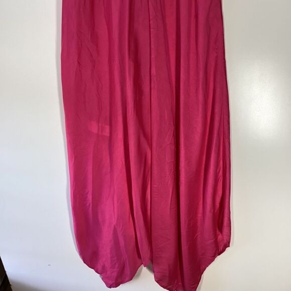 Seafolly Bandana Pink Bay Silk Blend Handkerchief Dress - Picture 7 of 16